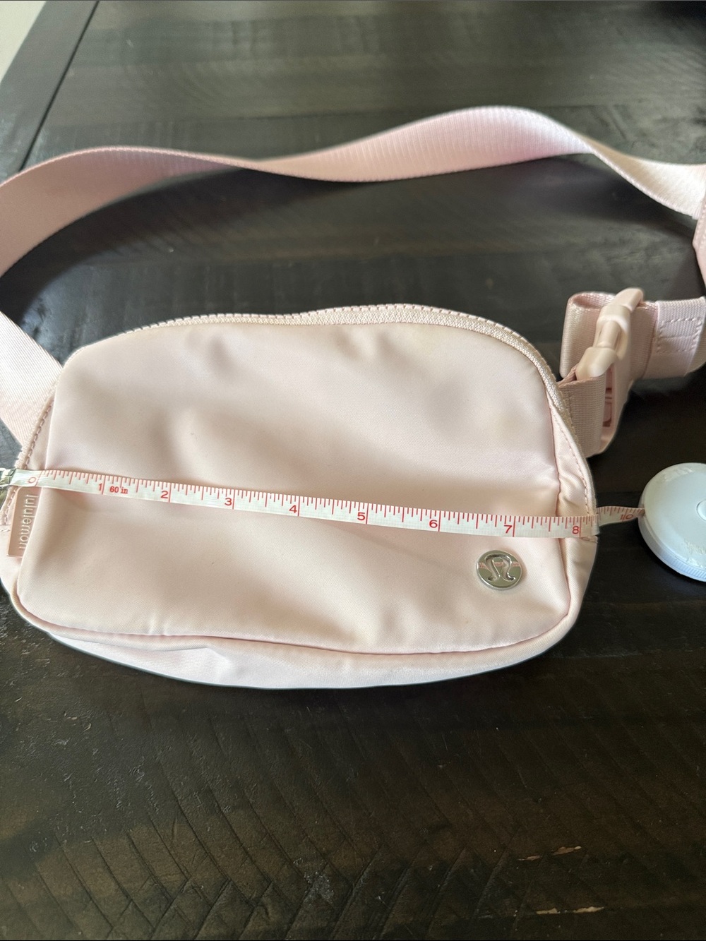 lululemon athletica Blush Pink Crossbody Belt Bag